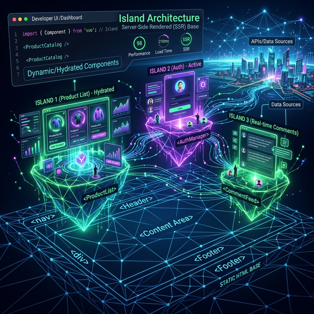 Micro-Frontends and Island Architecture