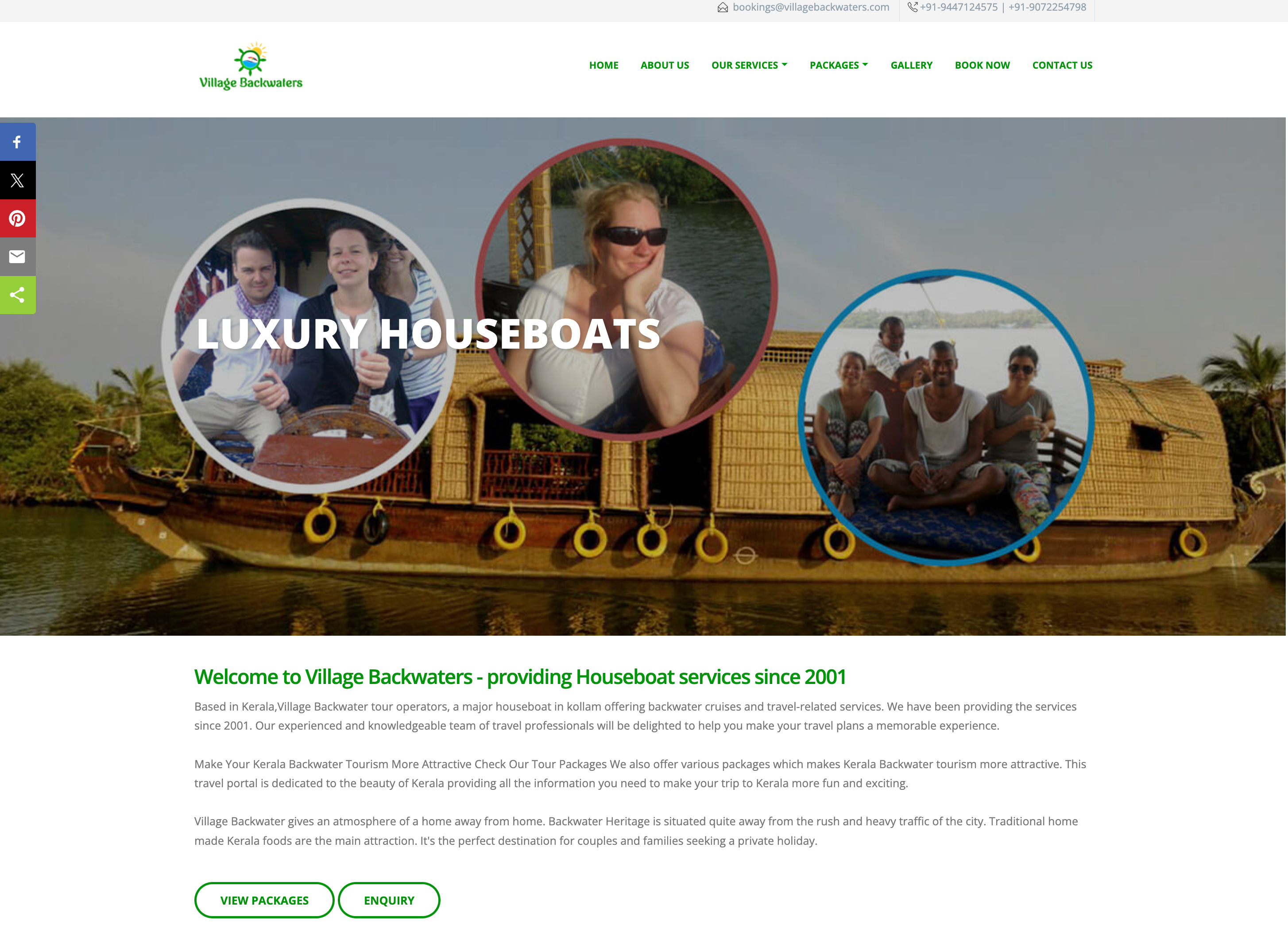 Village Backwaters Showcase